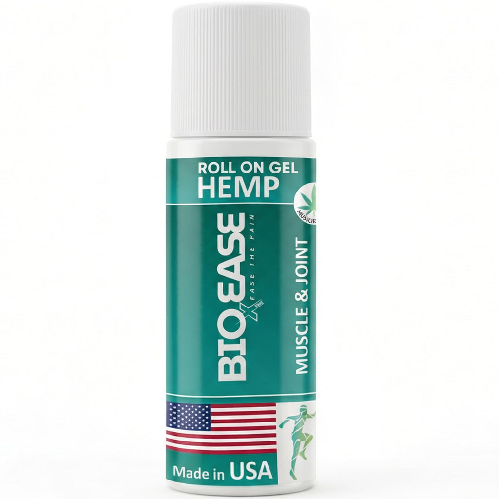 BioXPressEase Fast-Acting Hemp Pain Relief Roll On - Highly Effective, Cool & Topical Pain Relief Extra Strength for Muscle, Joint, & Back – Easy Roll On Maximum Strength - Made in USA BIOXPRESSEASEBuy Supplements Australia