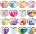 Scented Candles Aromatherapy Candles for Stress Relief,Soy Wax Candles Gifts for Women
