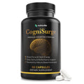 Nutraville CogniSurge Nootropics Brain Support Supplement for Memory and Focus - Nature-Powered Lion's Mane Supplement Capsules with Shilajit - No Caffeine or Stimulants - 30 Servings NutravilleBuy Supplements Australia