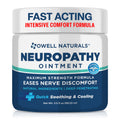Owell Naturals Neuropathy Nerve Ointment for Feet, Fingers, Hands, Toes, Back, Legs & Arms - Fast-Acting Formula, Max Strength, Cooling Effect, 3.5 Fl Oz Owell NaturalsBuy Supplements Australia