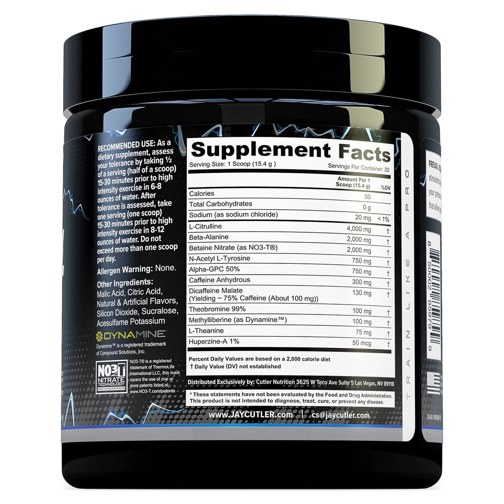 Cutler Nutrition High Stim Pre Workout Powder Prevail Rush Preworkout for Men & Women Cutler NutritionBuy Supplements Australia