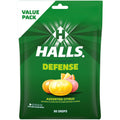 HALLS Defense Assorted Citrus Vitamin C Drops, Economy Pack, 80 Drops HALLS buy supplements Au