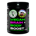 Vegan Brain & Body Boost: The Cherry On Top of A Plant-Based Lifestyle | Working Intelligence | Anti-Aging | Physical Fitness | Vegan Amino Acids - Creatine, Taurine & Beta Alanine | 40 Servings/300g Vegan Brain FoodBuy Supplements Australia