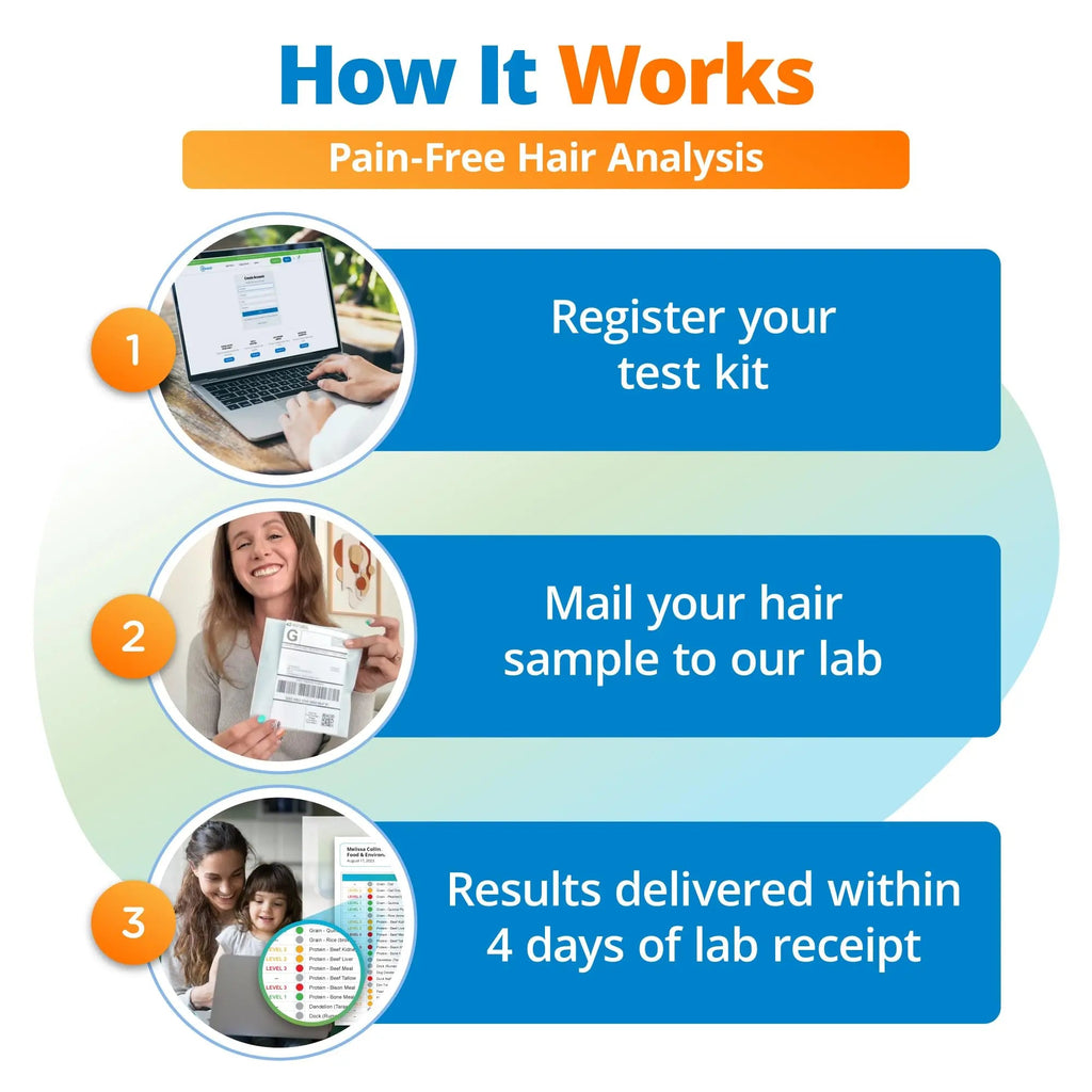 5Strands Food Intolerance Test, Accurate Hair Analysis, 658 Items Tested, at Home Food Sensitivity Test Kit for Adults & Kids, Gut Health Test, Results in 4 Days 5StrandsBuy Supplements Australia