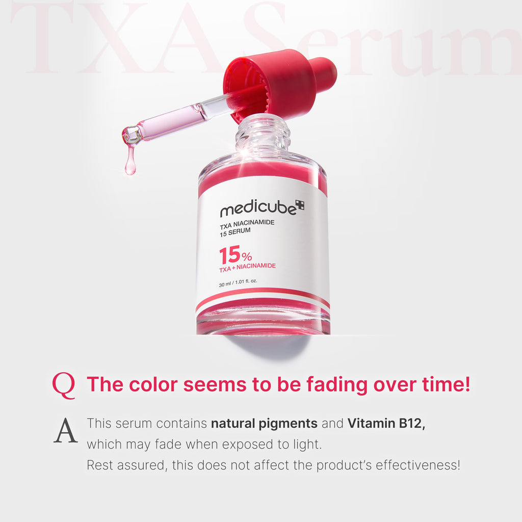 medicube TXA+Niacinamide 15% Glow Facial Serum for After Spot Care | All-in-One Daily