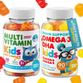 DR. MORITZ Omega 3 Gummies (90 Count) and Kids Multivitamin Gummies Bundle (60 Count) - for Daily Health Support - Vegan DHA Omega 3 for Kids DR. MORITZBuy Supplements Australia