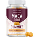 Maca Root Gummies with Natural Peach Flavor | Drive, Performance & Energy Support | Hormone Balance for Women and Men | Herbal Supplements 200MG Extra Strength | Vegetarian, Non-GMO | 60 Gummies SMNutritionBuy Supplements Australia