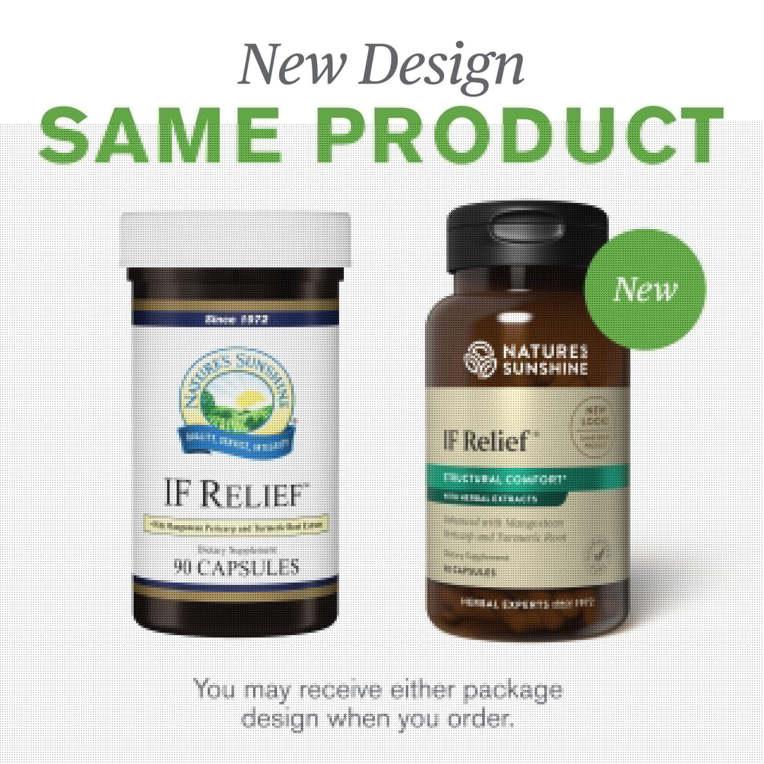 Nature's Sunshine IF Relief, 90 Capsules | Powerful Combination of Herbs That May Support The Body's Natural Process for Dealing with Muscle Pain Following Exercise Nature's SunshineBuy Supplements Australia
