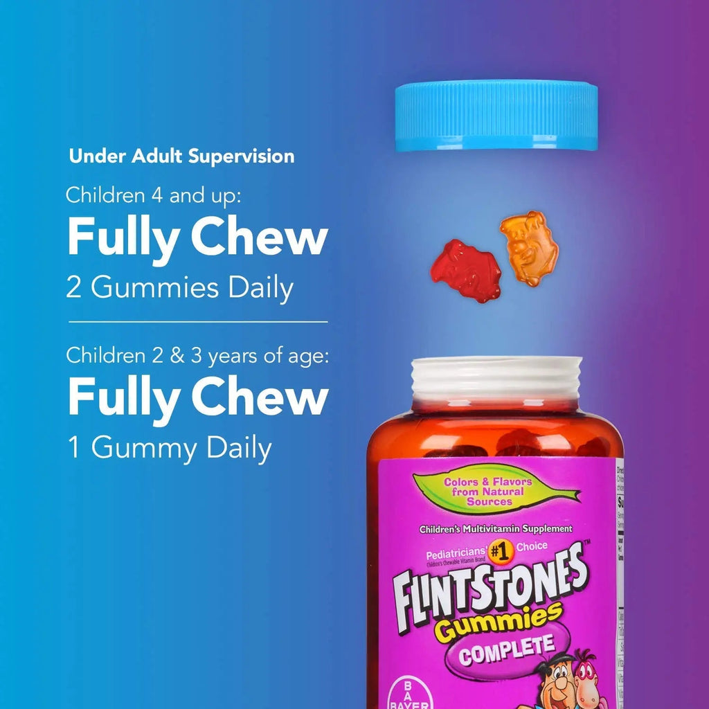 Flintstones Children's Complete Multivitamin Gummies, 70 Count Flintstones Vitamins