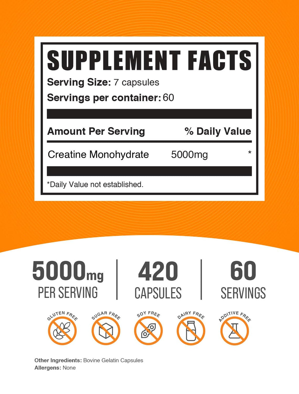 BULKSUPPLEMENTS.COM Creatine Monohydrate Capsules - Micronized Creatine Monohyd BULKSUPPLEMENTS.COMBuy Supplements Australia