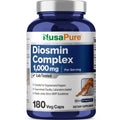 NusaPure Diosmin Complex 1,000mg per Serving 180 Veggie Caps (Non-GMO, Vegan) Citrus Aurantium NusaPureBuy Supplements Australia