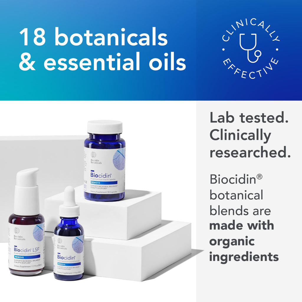 Biocidin LSF for Gut Cleanse Detox & Biofilm Defense Support - Potent, Broad-Spectrum Liposomal Formula for Rapid Absorption - Promote Gut Health, Microbial Balance & Mental Clarity (1.7 Fl Oz) Bio-Botanical ResearchBuy Supplements Australia