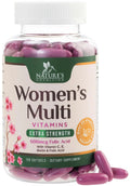 Multivitamin for Women - Complete Daily Womens Multivitamins with Calcium, Folic Acid, Vitamin A, C, D, E, & B Vitamins Nature's NutritionBuy Supplements Australia