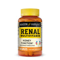 MASON NATURAL Renal Multivitamin, with ALA, Biotin, & B Vitamins for Daily Support,100 Caplets MASON NATURAL