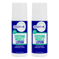 EPSOM-IT Soothing Muscle Lotion - Roll On Epsom Salt Lotion with Arnica for Muscle Stiffness, Leg, Knees and Feet Discomfort, Topical Magnesium Cream, 3oz, 2-Pack EPSOM-ITBuy Supplements Australia