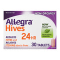 Allegra Hives Antihistamine 24-Hour Tablets, Non-Drowsy Hive Reduction and Hive Itch Relief, 180 mg Fexofenadine HCI, 30-Count Allegra buy supplements Au