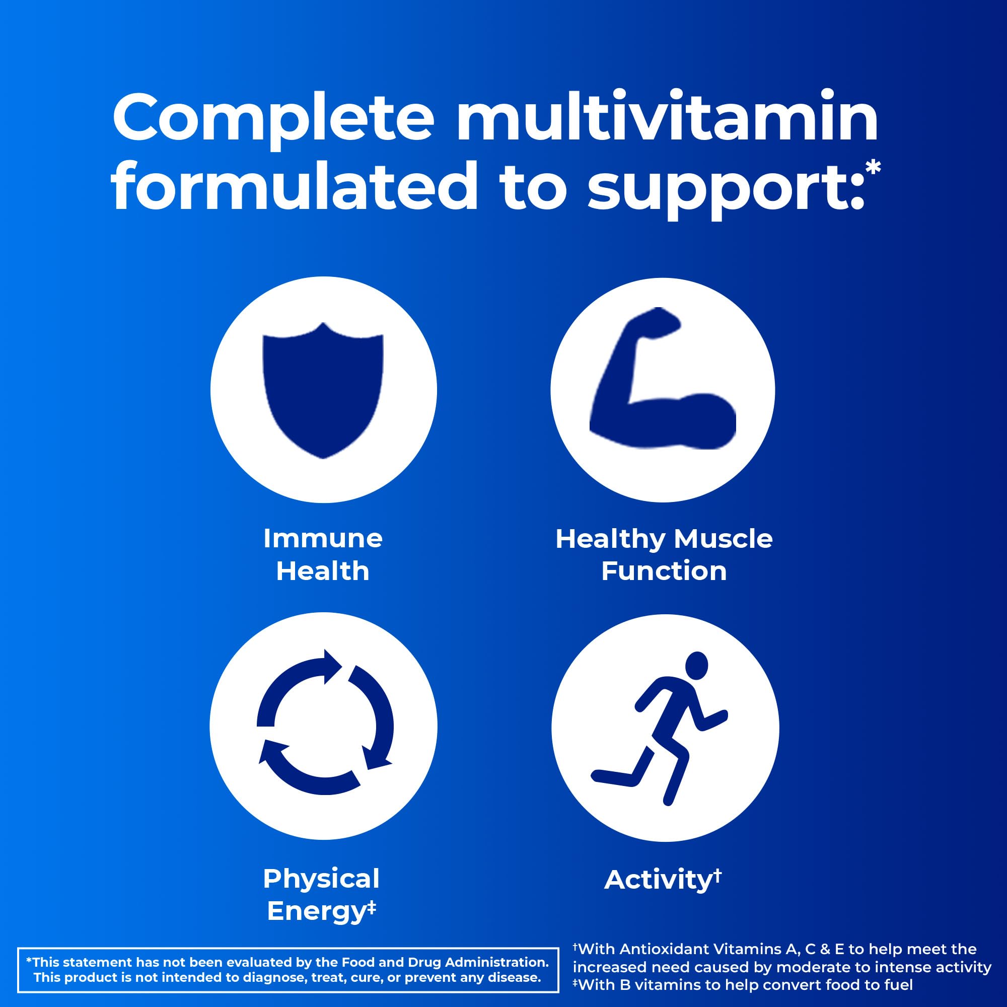 One A Day Men’s Pro Edge Multivitamin, Supplement with Vitamin A,C,D, E and Zinc for Immune Health Support and Magnesium for Healthy Muscle Function, 50 Count ONE A DAYBuy Supplements Australia