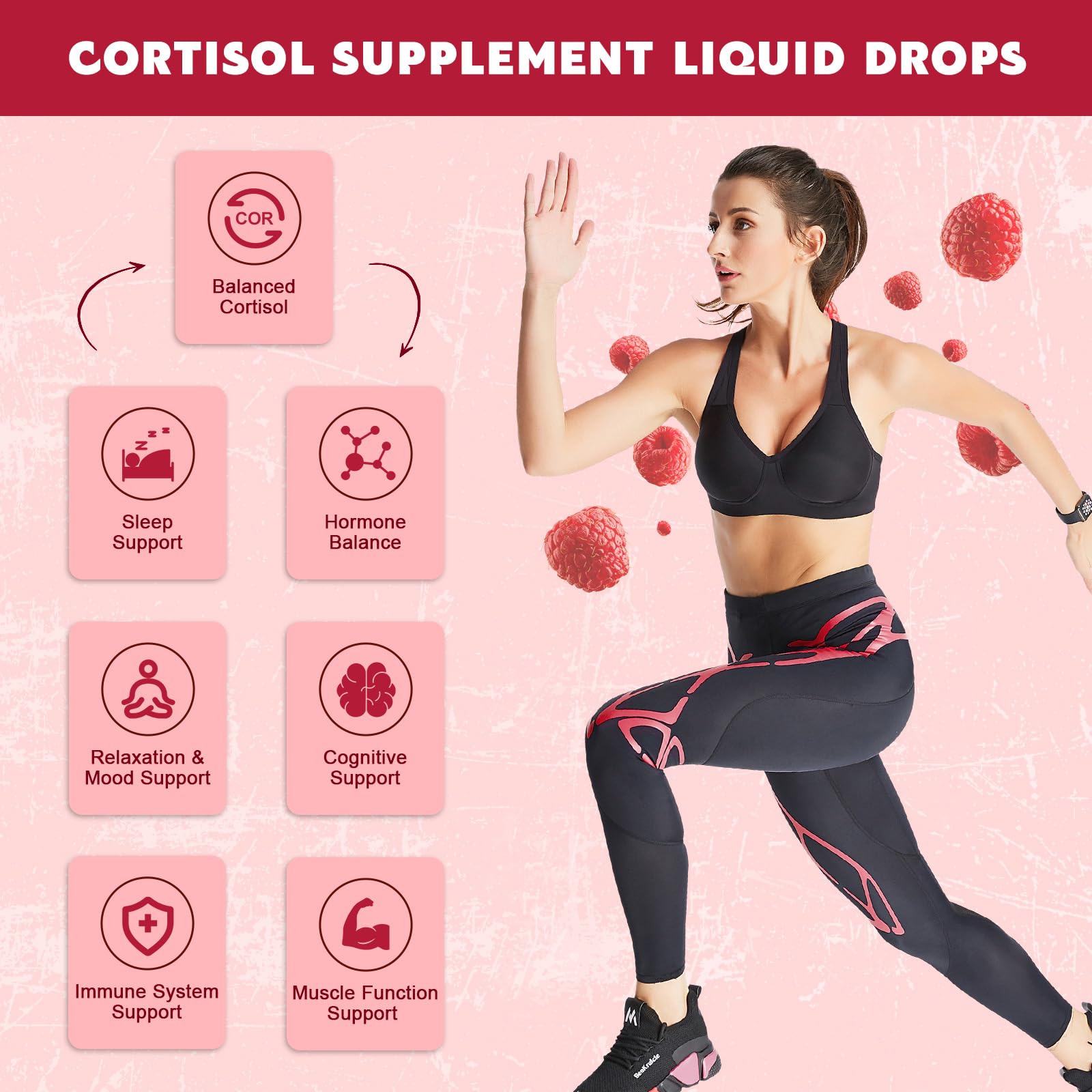 (2 Pack) Cortisol Liquid Drops for Women - Balanced Cortisol, Hormone Balance Support, Cortisol Supplements for Women with Magnesium Complex, Rhodiola Rosea, Ashwagandha, Sugar-Free, 1 Fl Oz JIANKYTZBuy Supplements Australia
