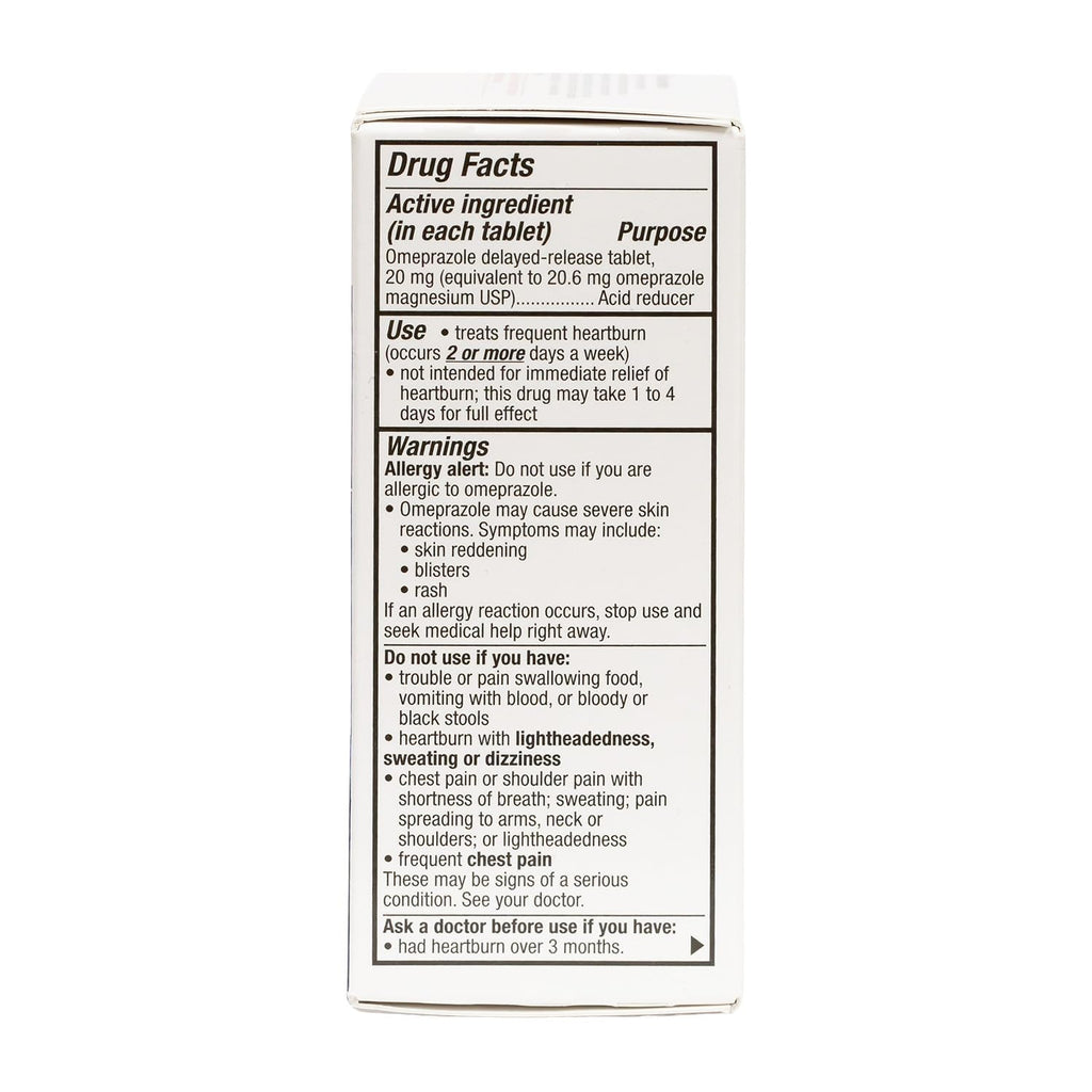 HealthA2Z® Acid Reducer | Omeprazole 20mg | Delayed - Release Tablets | 24 Hours | Treats Frequent Heartburn | Occuring 2 or More Days A Week (14 Counts) HealthA2Z buy supplements Au