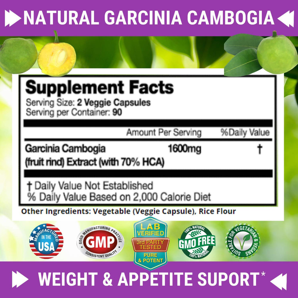 Fresh Healthcare 100% Pure Garcinia Cambogia Extract - All Natural Appetite Suppressant FRESH HEALTHCAREBuy Supplements Australia