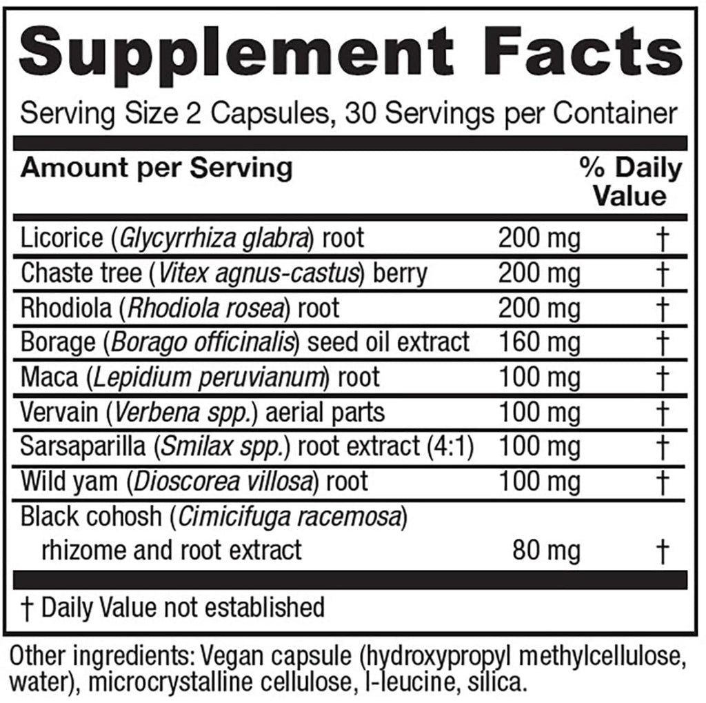 Vitanica FemRebalance, Hormone Balance Support for Women, Vegan, 60 Capsules VitanicaBuy Supplements Australia