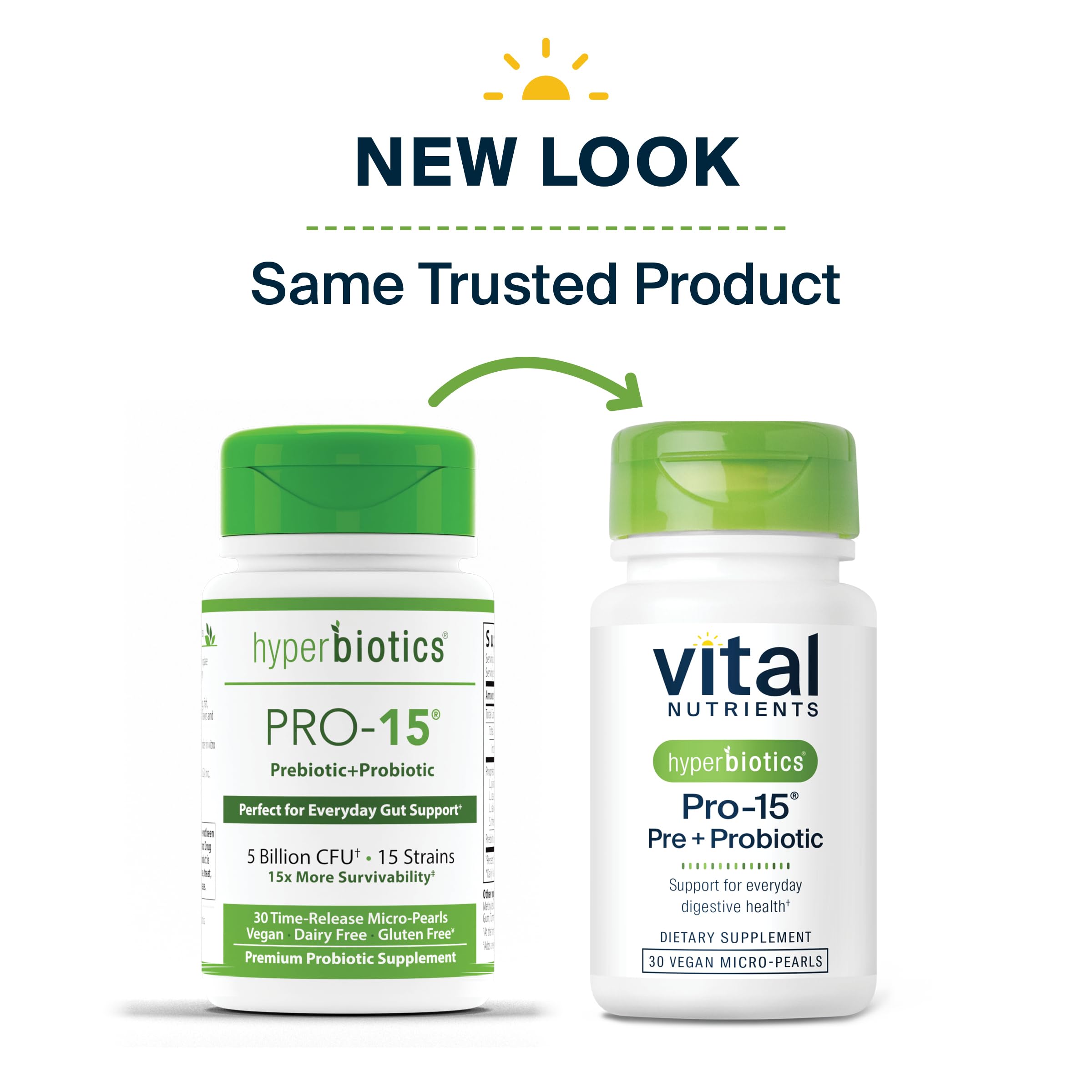 Hyperbiotics Vital Nutrients Pro-15 Prebiotics and Probiotics for Women and Men | 15 Science Backed Strains | Supports Occasional Constipation, Diarrhea, Gas & Bloating | 30 Vegan Time Release Pearls HyperbioticsBuy Supplements Australia