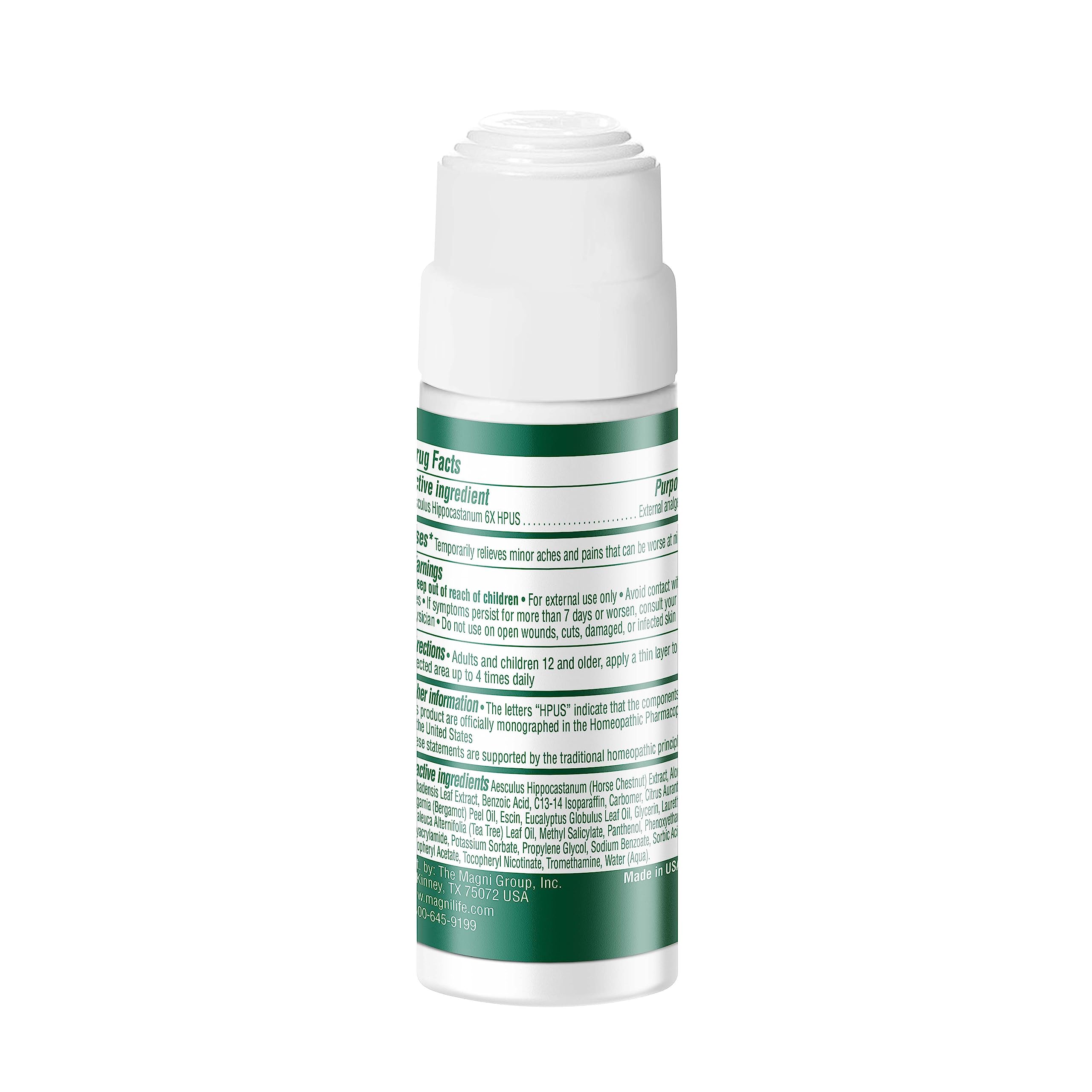 Magnilife DB Nerve Relief Roll On, 3 Oz, Topical Nerve Pain Relief for Feet, Legs, Hands & Arms, Helps Soothe Stabbing, Burning & Tingling Discomfort, Fast-Absorbing, Non-Greasy & Unscented Formula MagniLifeBuy Supplements Australia