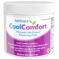 CoolComfort Personal Cleansing Pads with Organic Witch Hazel and Aloe Vera - All Natural and Fast Acting Wipes for Hemorrhoid Burning, Itching, Pain and Swelling - 100 Pads - No Parabens - Made in USA NaticuraBuy Supplements Australia