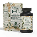 40 Plus Multivitamin for Women & Men with Vitamin A, D, B6, B12, E, Zinc, Magnesium, Calcium - Vegan, Gluten Free Elements of LIfe