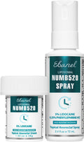 Ebanel Set of 5% Lidocaine Numbing Cream and 5% Lidocaine Spray Pain Relief Numbing Spray for Skin, Maximum Strength Topical Anesthetic to Numb Pain Burn Itch for Local and Anorectal Uses Ebanel buy supplements Au