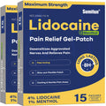 Sumifun 4% Lidocaine Patches Plus 1% Menthol - 30 Counts Maximum Strength OTC Pain Relief Patches for Back Ache Stiff Neck Joint Pain Muscle Soreness Topical Analgesic SumifunBuy Supplements Australia