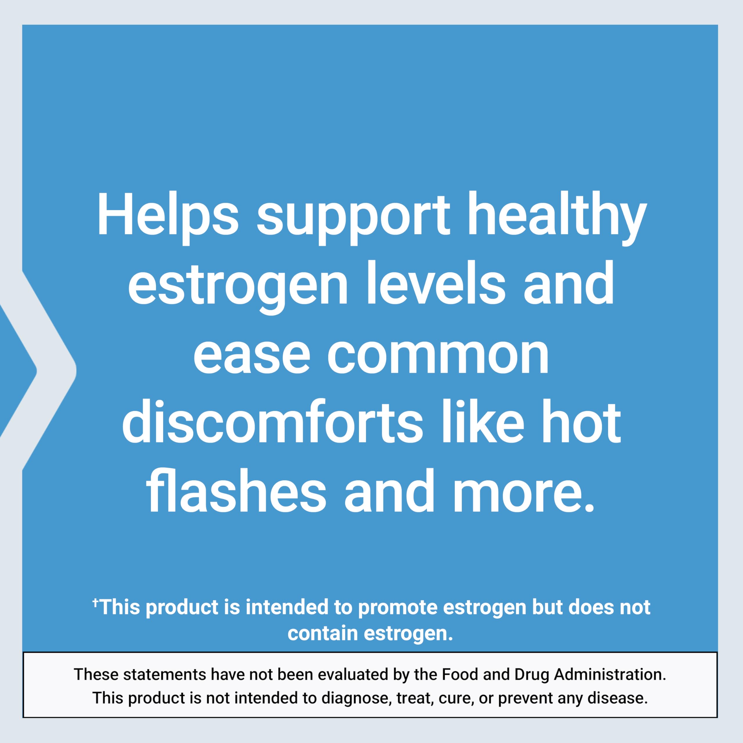 Life Extension Estrogen Balance Elite, Menopause Support Supplement, Hormone Balance, hot Flashes, Night Sweats, Vaginal Dryness, Gluten-Free, Non-GMO, Vegetarian, 60 Tablets. Life ExtensionBuy Supplements Australia