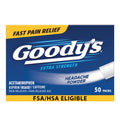Goody's Pain Relief Powders, Extra Strength Headache Powder, 50 ct (Pack of 1) Goody's buy supplements Au