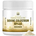 Kroppssund Bovine Colostrum Powder Supplement 3000 mg - Extra High 60% IgG Bovine Colostrum - Gut, Bone, Exercise, Immune - 50 Servings (1 Bottle) KroppssundBuy Supplements Australia