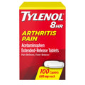 Tylenol 8HR Arthritis Pain Relief Caplets, Fast, Strong Pain Relief, 650 mg Acetaminophen for Minor Arthritis & Joint Pain, Fever Reducer, Extended Release, Won't Irritate Stomach, 100 Count TylenolBuy Supplements Australia