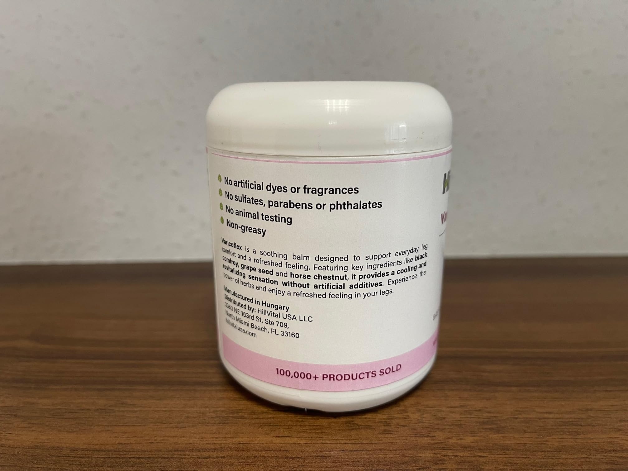 Hill Vital Natural Solutions HillVital Herbal Leg Care Balm with Horse Chestnut – Lightweight Botanical Cream for Daily Skin Care & Massage, Non-Greasy Formula for Legs & Body, 250 ml Hill Vital Natural SolutionsBuy Supplements Australia