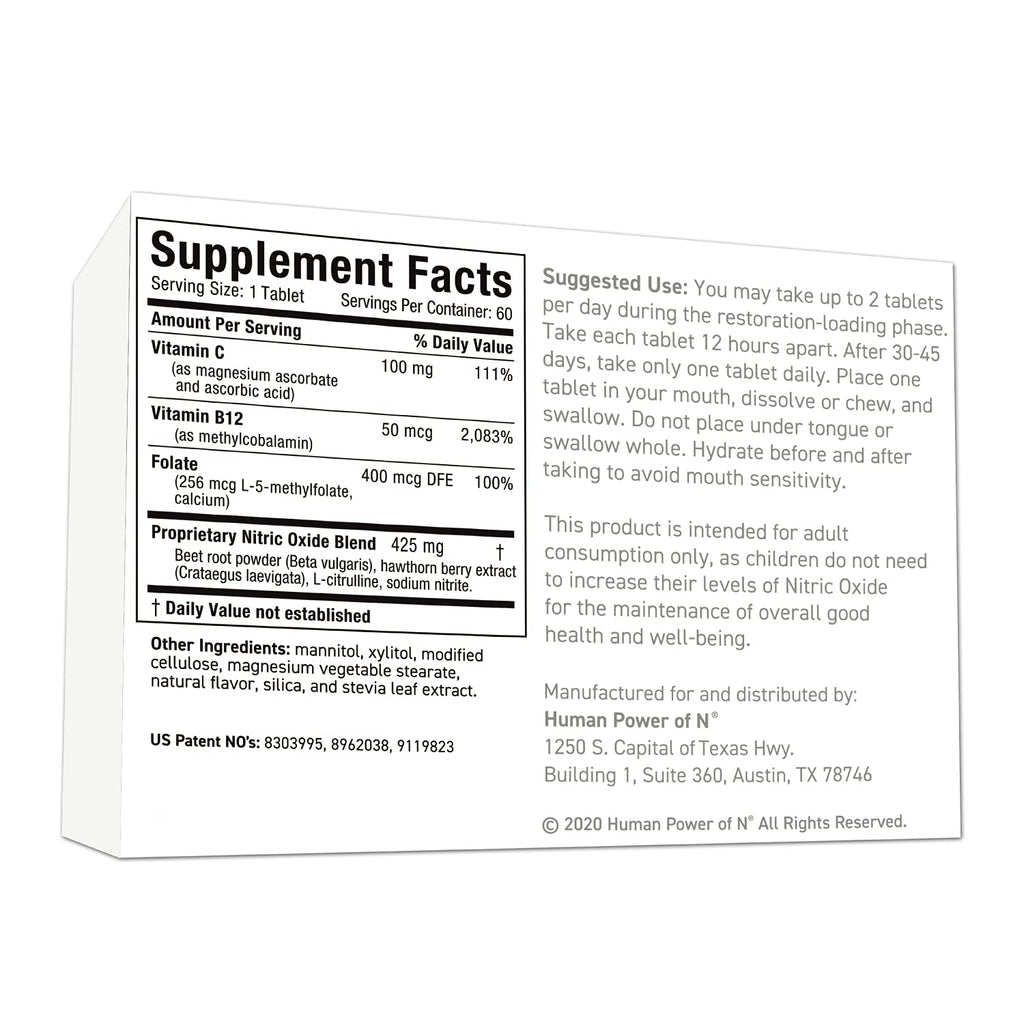 Neo40 Professional - Nitric Oxide Booster with Methylfolate - Natural Blood Pressure humanNBuy Supplements Australia