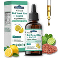 Liposomal Red Yeast Rice with Coq10 Liquid Drops, 5-in-1 Extra Strength 1200mg Cholesterol & Heart Support w. Citrus Bergamot Alpha Lipoic Acid | Cholesterol Lowering Supplement | GMO & Citrinin Free AuraraNeNourishBuy Supplements Australia