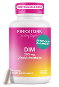 Pink Stork DIM Supplement for Women - Estrogen and Hormone Balance for Menopause, Perimenopause & PMS - DIM 200 mg Plus BioPerine for Mood Support - 60 Day Supply Pink StorkBuy Supplements Australia