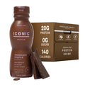Iconic Protein Drinks, Chocolate Truffle (12 Pack) - Sugar Free & Low Carb - 20g Grass Fed Protein - Lactose Free, Gluten Free, Non-GMO, Kosher - Keto Friendly Protein Shakes ICONIC buy supplements Au