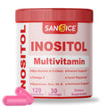 SANSICE Myo & D-Chiro Inositol Multivitamin Capsules, 2000mg Myo-Inositol & 50mg D-Chiro Inositol 40:1 Blend, Vitamin B8 Supplement for Female Hormone (120 Capsules) SANSICEBuy Supplements Australia