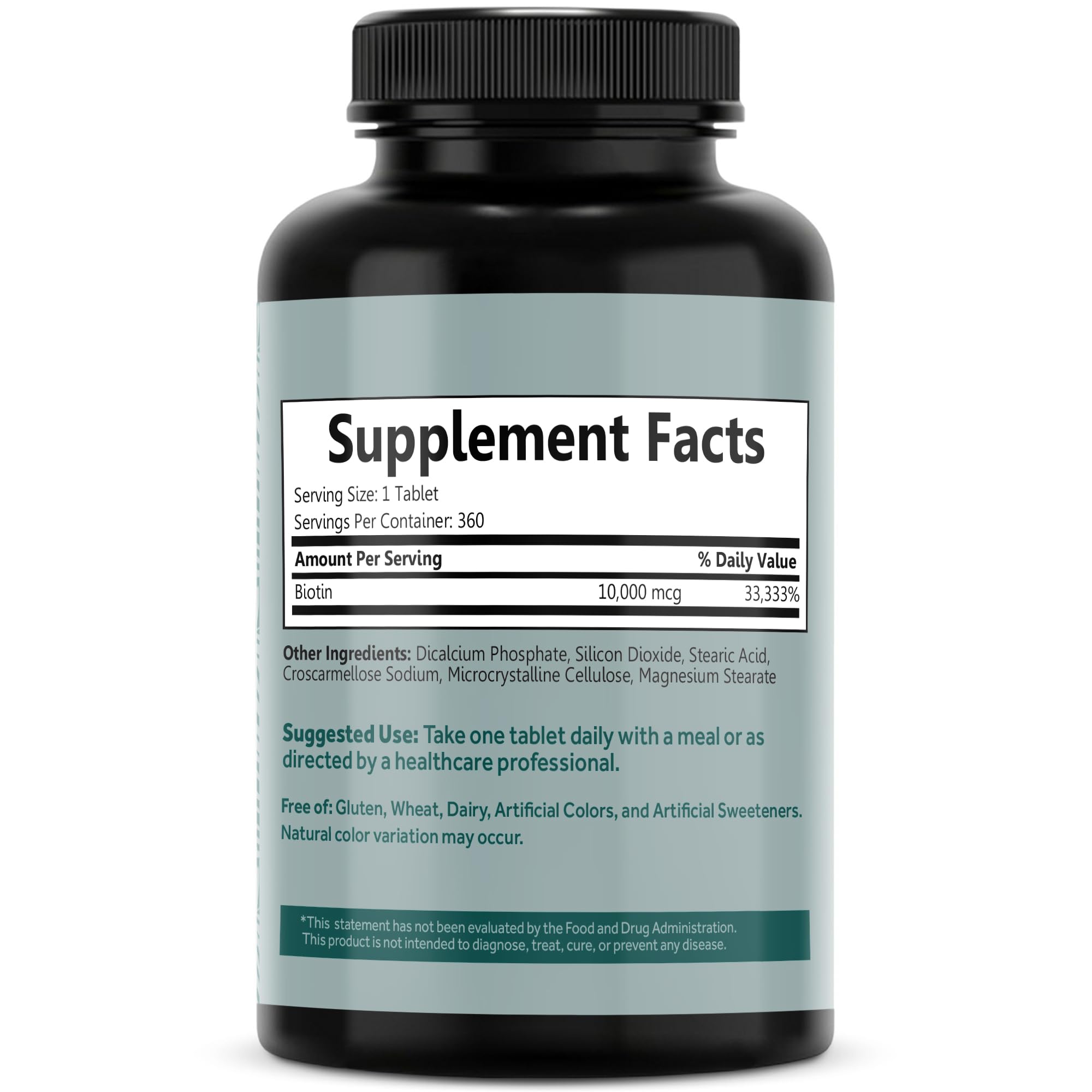 Bliss Serenity Biotin 10000mcg - Max Strength Biotin Supplement - Hair Skin and Nails Vitamins Bliss SerenityBuy Supplements Australia