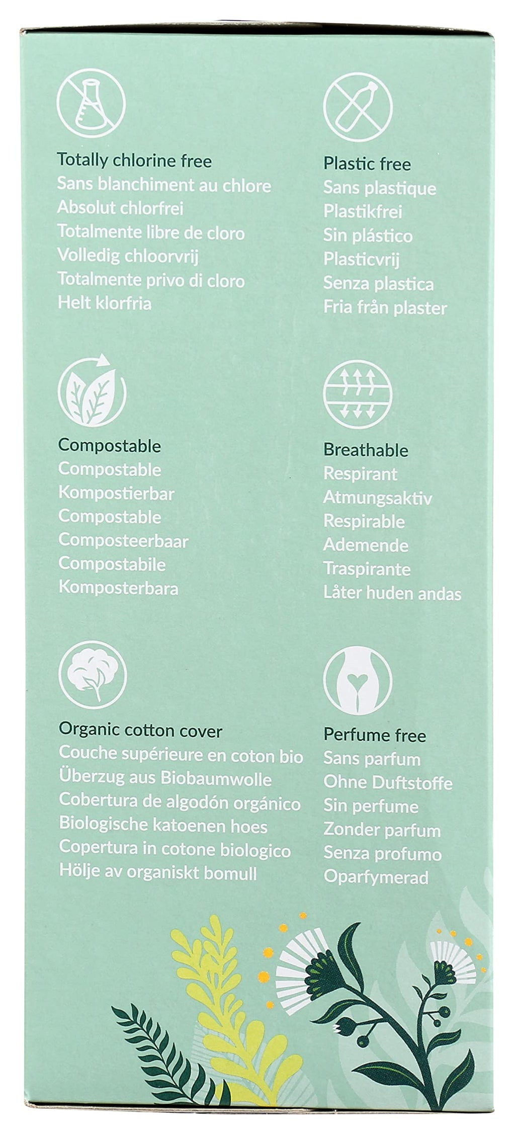 Natracare Natural Organic Curved Panty Liners, with Certified Organic Cotton, Ecologically Certified NATRACAREBuy Supplements Australia