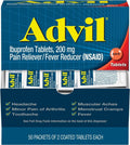 Advil Ibuprofen Tablets, 200 mg Pain Reliever/Fever Reducer (NSAID), 100 Tablets (50 Packets of 2 Tablets Each) AdvilBuy Supplements Australia