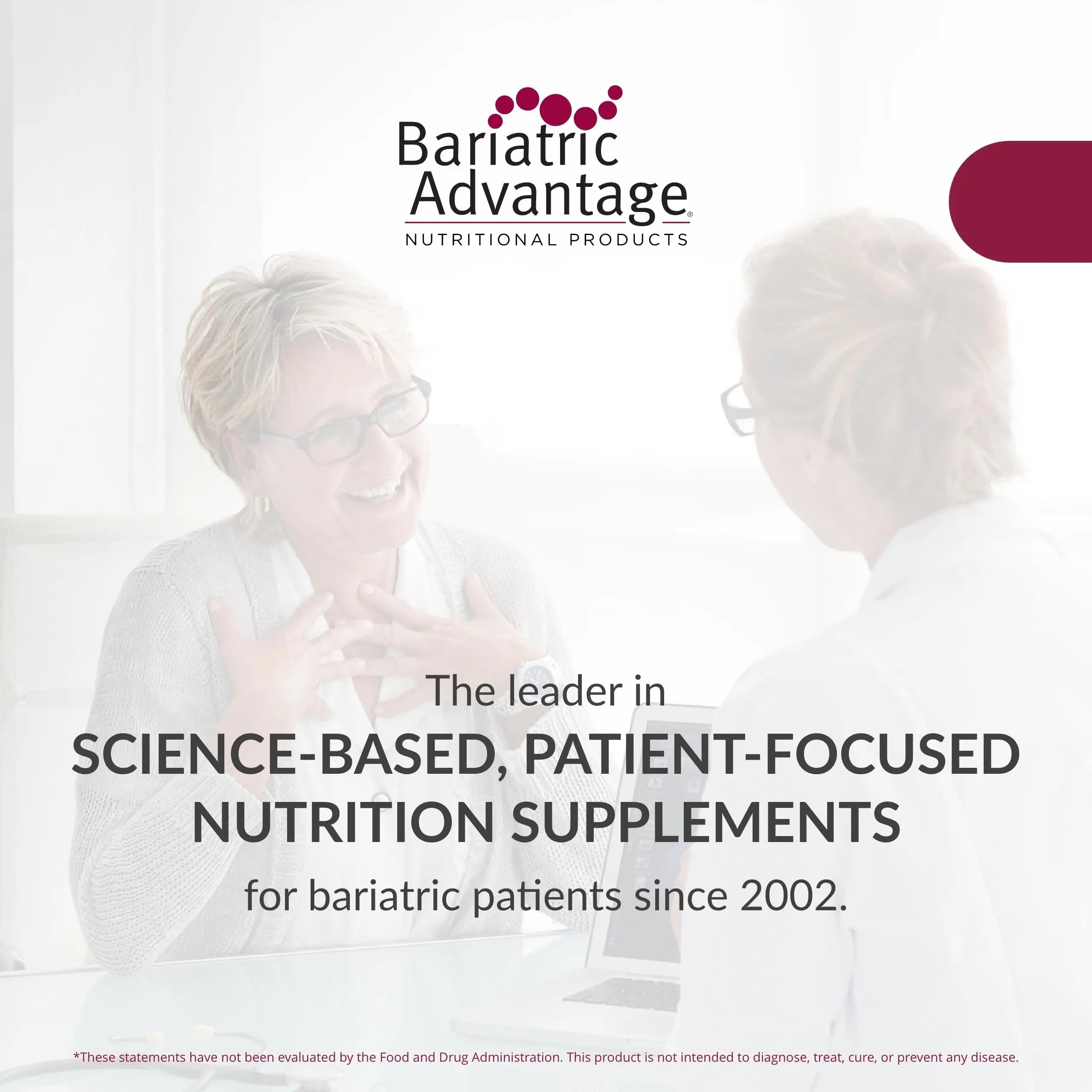 Bariatric Advantage Chewable Advanced Multi EA Without Iron - High Potency Daily Multivitamin - for Bariatric Surgery Patients Including Bariatric Advantage