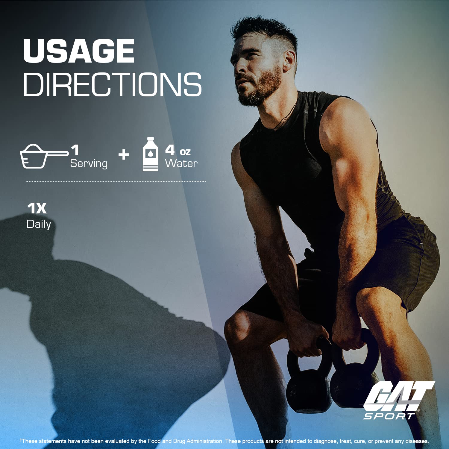GAT SPORT Creatine Monohydrate Powder, 150 Grams, Strength, Brain Health, GLP1 Support Anti-oxidant, Endurance, for Men & Women, 1 Month Supply, Unflavored (30 Servings) GAT SPORTBuy Supplements Australia