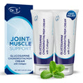 Dr. T Glucosamine Chondroitin Cream - Premium Formula with MSM and Collagen for Joint and Muscle Discomfort - Maintains Joint Strength, Flexibility & Muscle Mobility - 4.23 oz / 120g (2 Pack) Dr. TBuy Supplements Australia