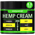 cozyuever 8.5 Oz Hemp Cream with Arnica, Menthol, Aloe, Emu Oil, Turmeric cozyueverBuy Supplements Australia
