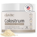 Elavite Bovine Colostrum Powder (Unflavored) Grass Fed Colostrum Supplement for Gut Health, Immune Support Healthy Hair, Skin & Nails - 30 Servings ElaviteBuy Supplements Australia